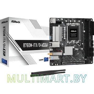 Материнская плата ASRock B760M-ITX/D4 WiFi картинка 5